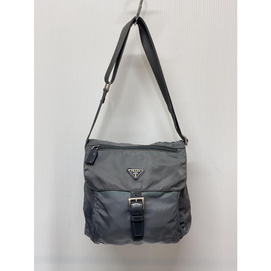 ショルダーバッグ/ナイロン/GRY/無地/グレー 人気 PORTER◇ショルダー