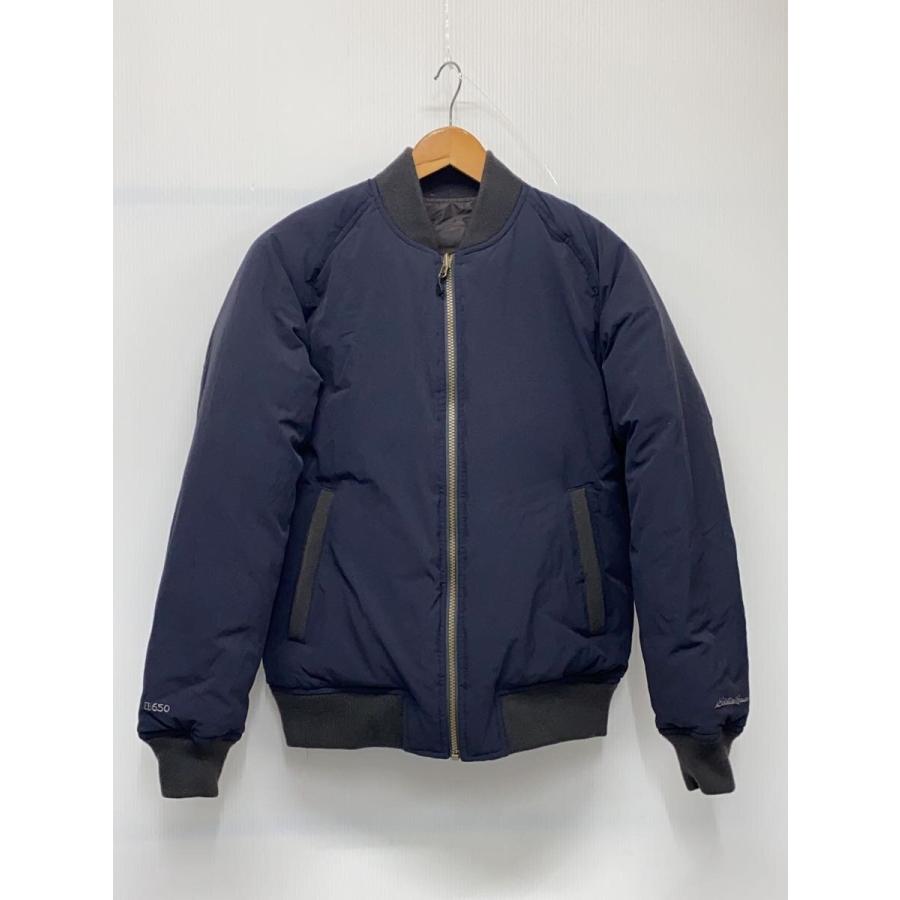EDDIE BAUER◇日の出タグ復刻/MA-1/リバーシブルダウン/XS/ナイロン