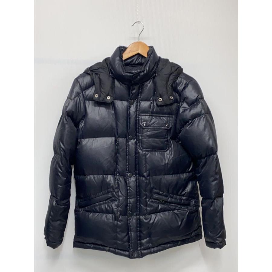 GAP◇00s/ダウンジャケット/XS/ナイロン/BLK/HOL07/胸ポケット