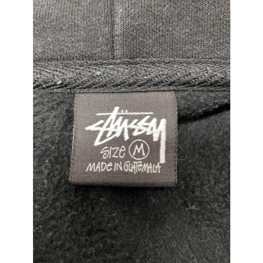 STUSSY◇SSリンク/full zip hooded sweat/ジップパーカー/M/コットン