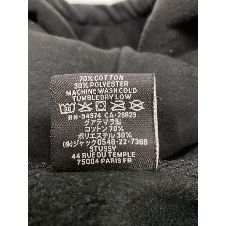STUSSY◇SSリンク/full zip hooded sweat/ジップパーカー/M/コットン