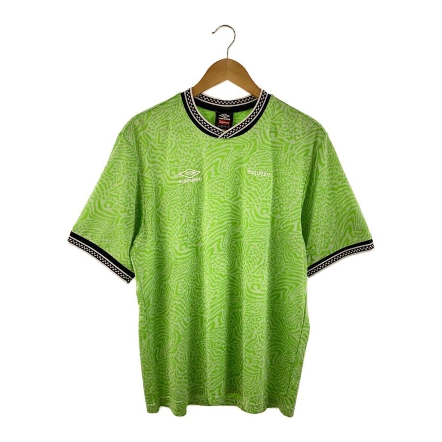 Supreme◇23SS/Umbro Jacquard Soccer Jersey/Tシャツ/M/ポリエステル 