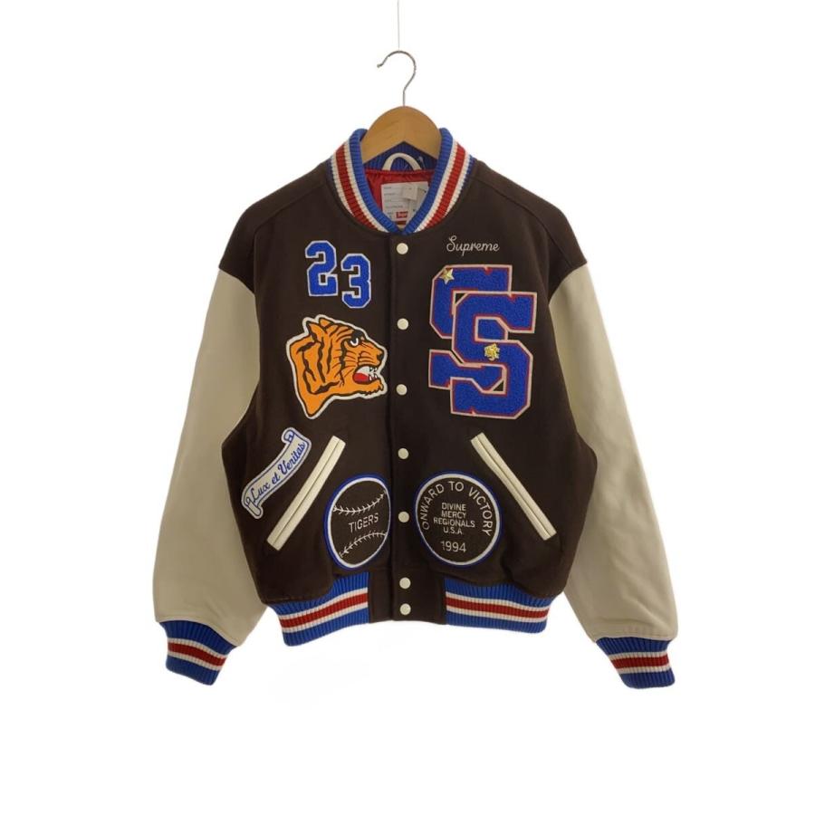 Supreme◇23AW/Tiger Varsity Jacket/S/ウール/BRD/総柄 : セカンド