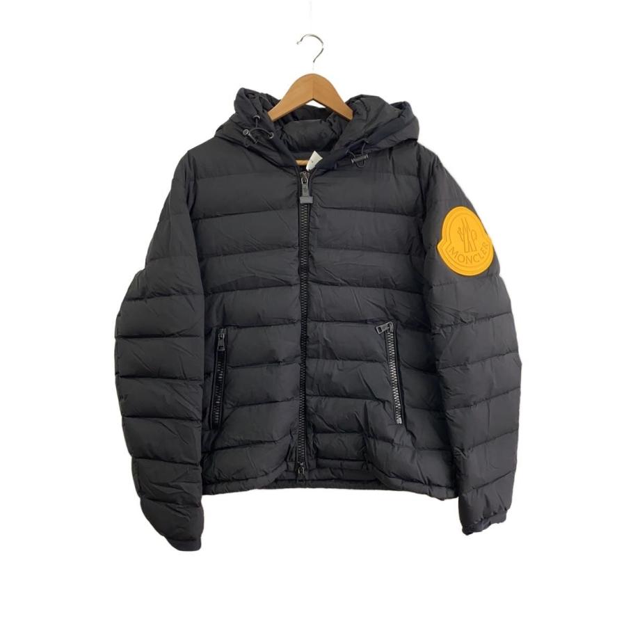 モンクレールダウンジャケット MONCLER◇17AW/DINARD GIUBBOTT/ダウンジャケット/2/ナイロン/BLK/無地