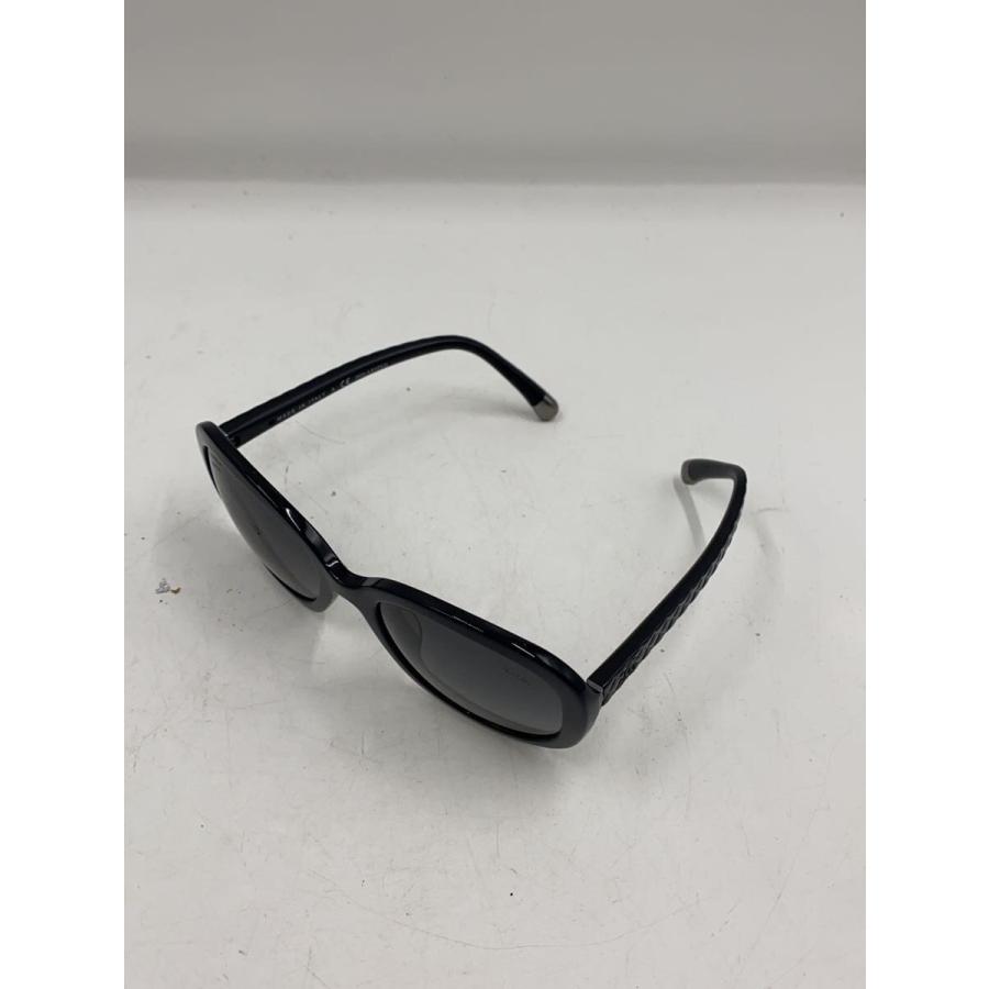 CHANEL マトラッセ サングラス ブラック CHANEL◇サングラス/マトラッセ/プラスチック/BLK/BLK/レディース/5328