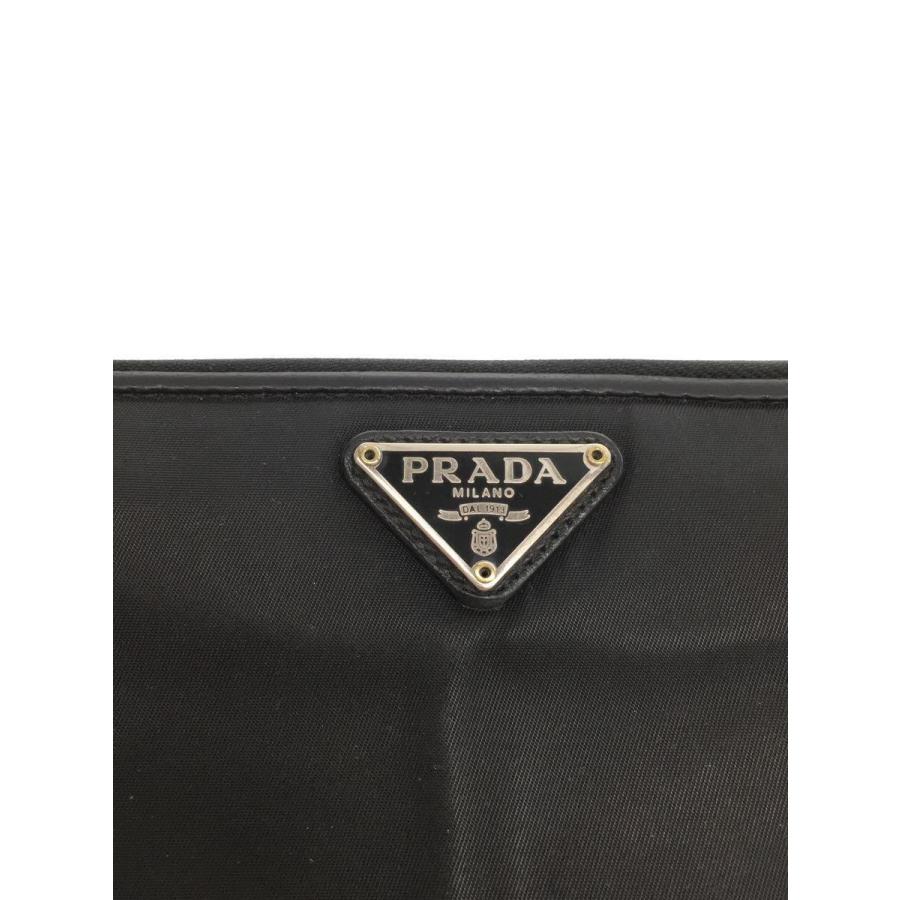 PRADA◆長財布/--/BLK/無地/メンズ/1ML506｜ssol-shopping｜03