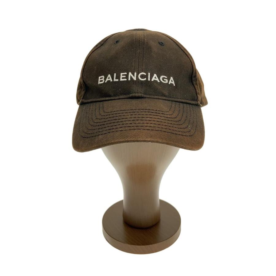 BALENCIAGA◇キャップ/L/コットン/メンズ : セカンドストリートYahoo
