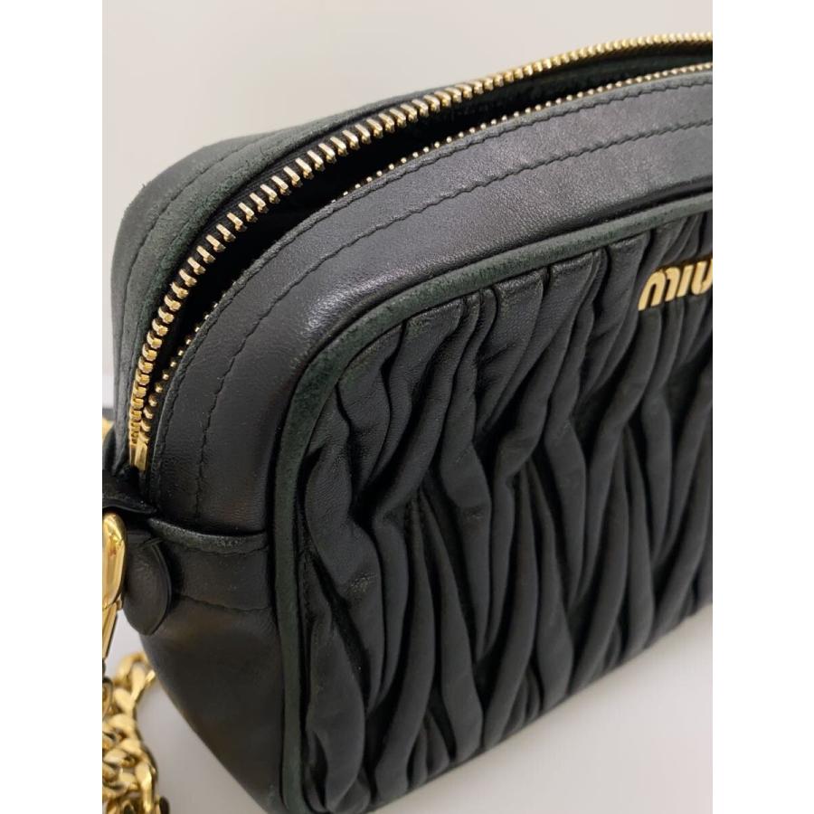 【ほぼ未使用】miumiu マテラッセ ブラック ショルダーバッグ 楽天市場】ミュウ ミュウ Miu Miu マテラッセ ショルダーバッグ