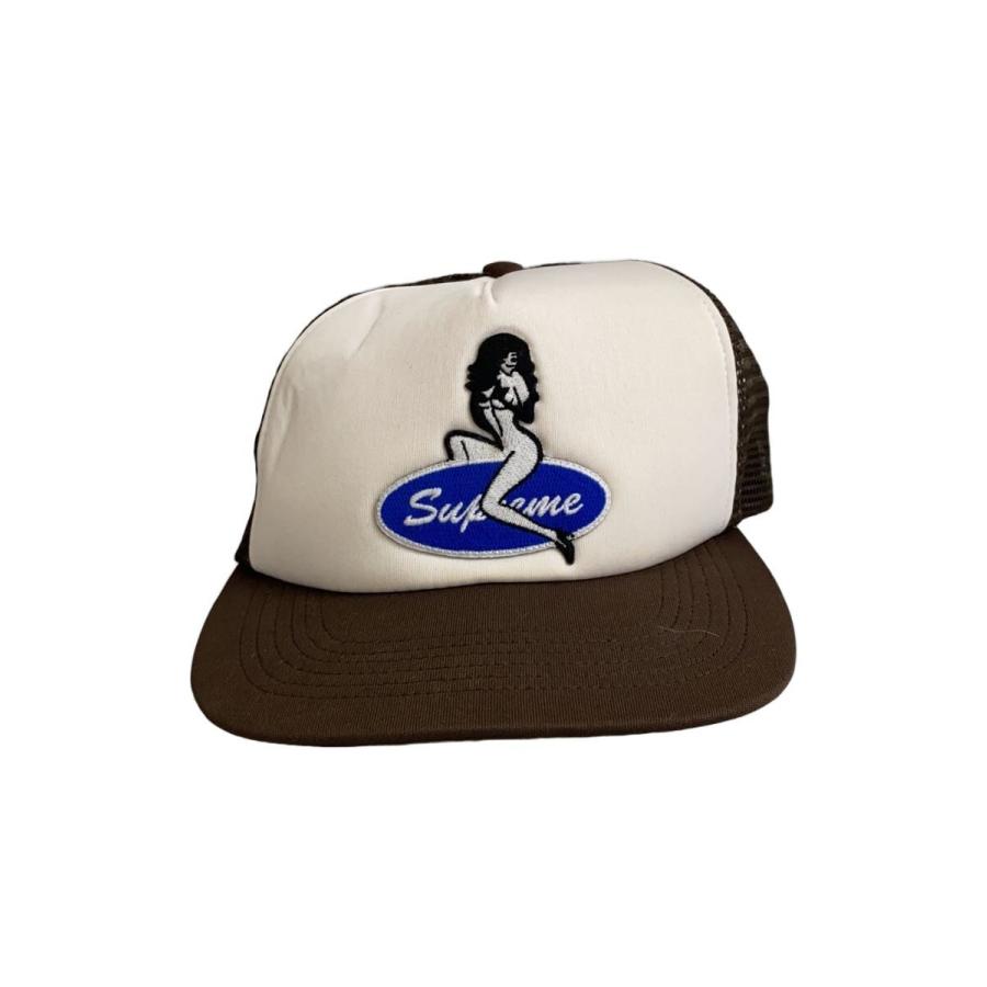 Supreme / メッシュキャップ/--/ポリエステル/BRW/無地/メンズ// Supreme◇メッシュキャップ/FREE/ポリエステル/BRW/メンズ : セカンド