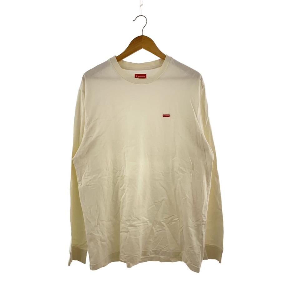 Supreme◇スモールボックスロゴ/長袖Tシャツ/L/コットン : セカンド