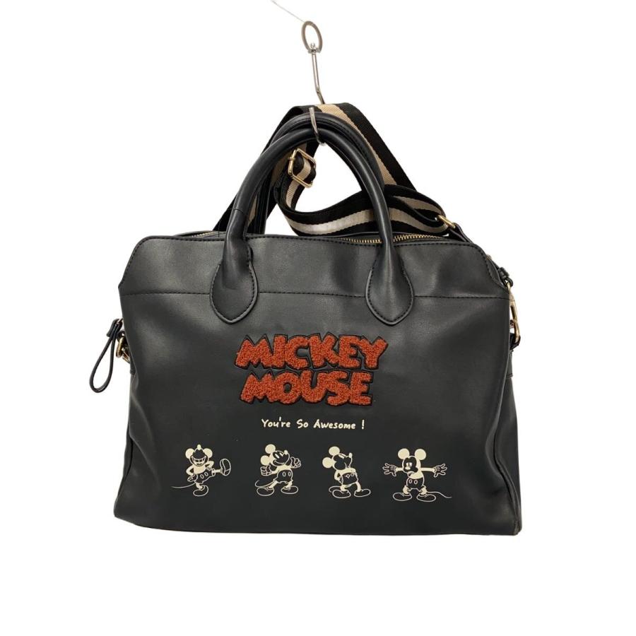 accommode/ミッキーマウスバリアスポーズボストンバッグ/2way/--/BLK
