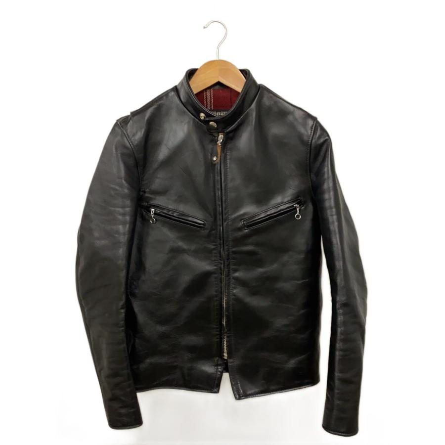 Schott◇SPECIAL HORSEHIDE 641XJH/シングルライダースジャケット/34