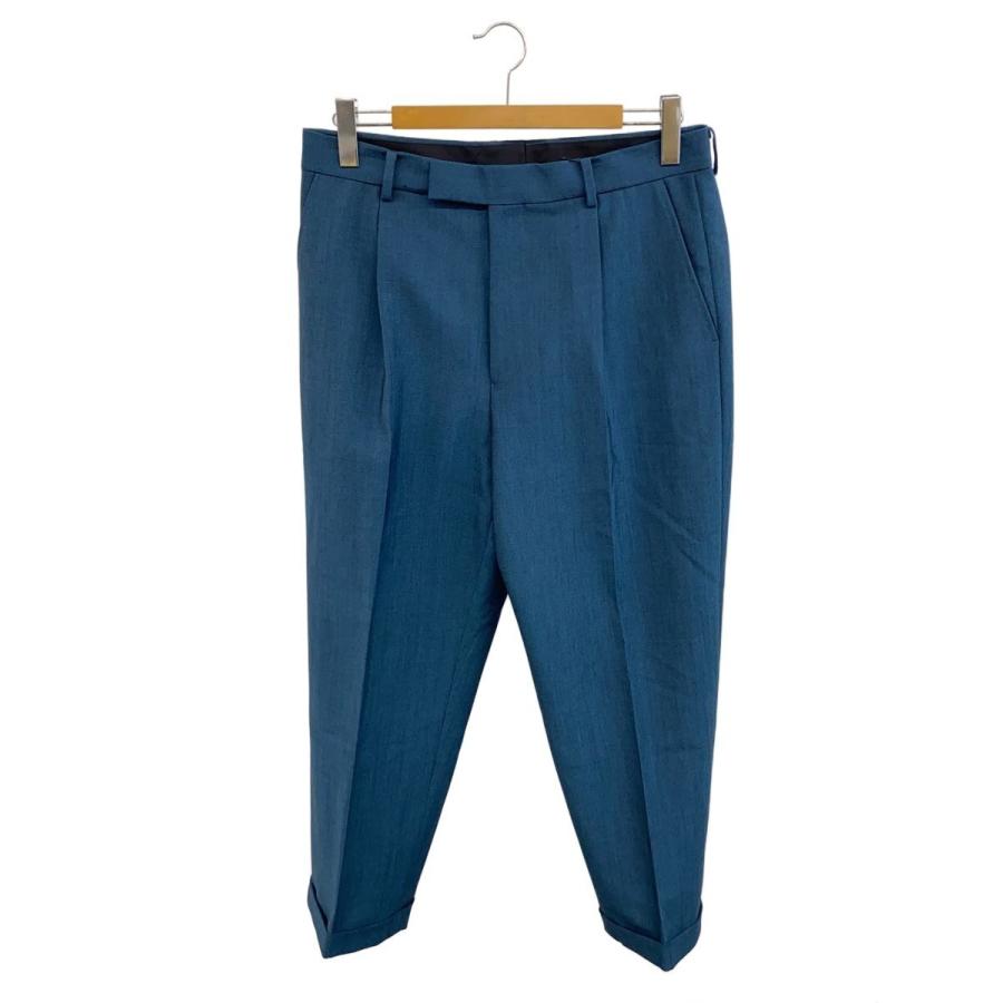 WACKO MARIA◇DORMEUIL PLEATED TROUSERS/スラックスパンツ/XL/ウール