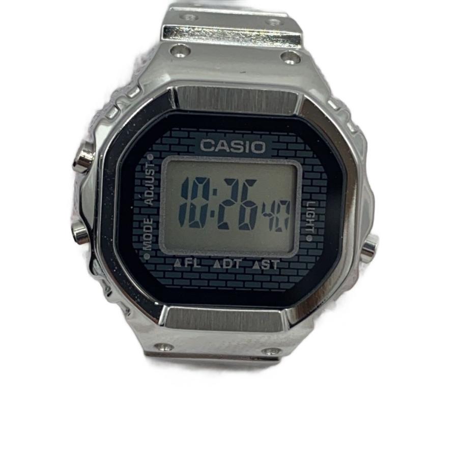 CASIO◇RING WATCH/クォーツ腕時計/デジタル/BLK/SLV/CRW-001/リング