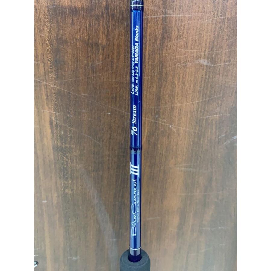 YAMAGA Blanks◇blue current III 76 stream/ロッド : セカンド