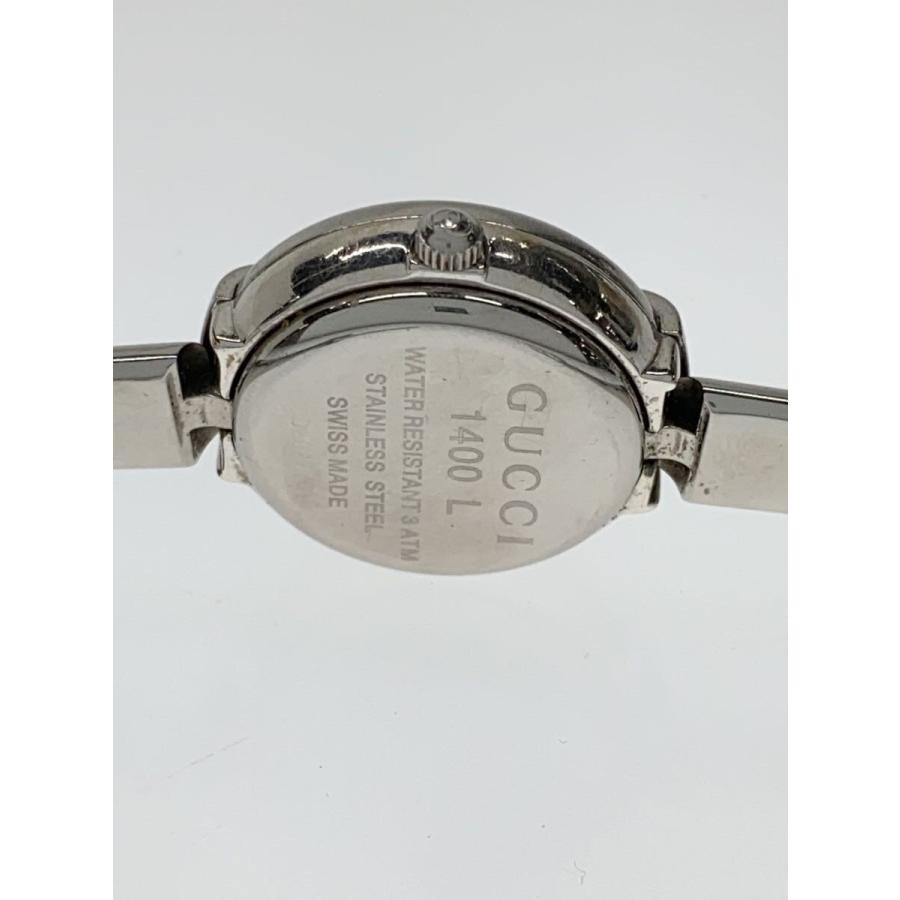 GUCCI メンズ 腕時計 アナログ クォーツ ステンレス GUCCI◇クォーツ腕時計/アナログ/ステンレス/WHT/SLV/1400 L
