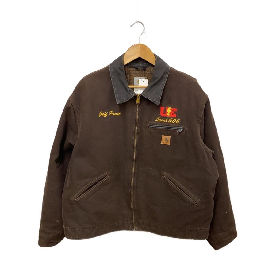 Carhartt デトロイトジャケットJ97DKB Carhartt◇デトロイトジャケット/--/コットン/BRW/J97 DKB : セカンド