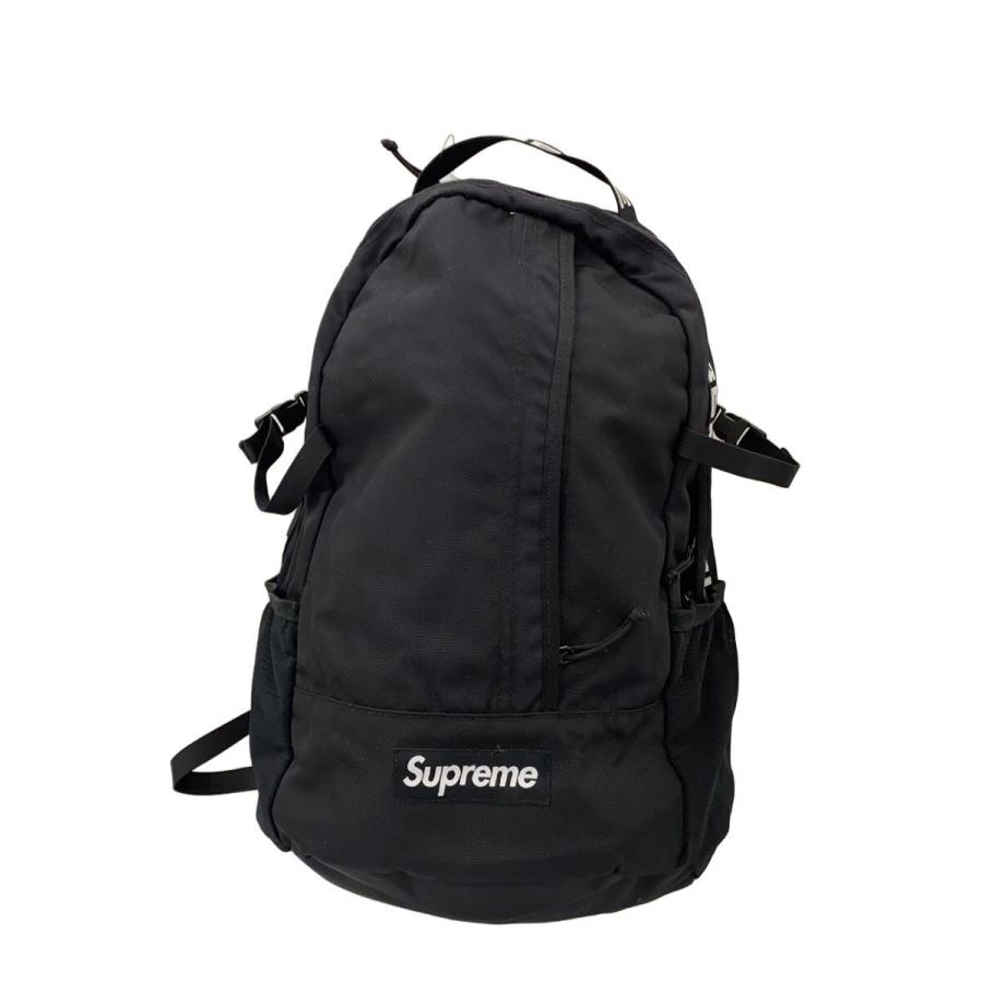 Supreme◇18SS BACK PACK/リュック/ナイロン/BLK : セカンドストリート