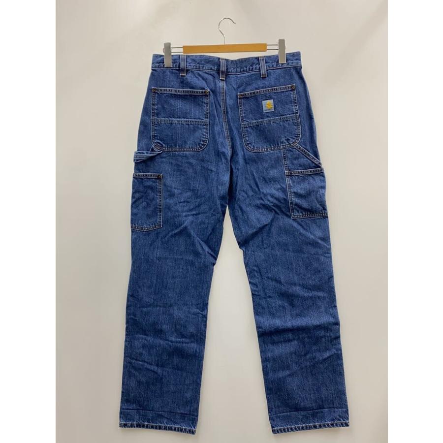 Carhartt◇DOUBLE FRONT LOGGER JEAN/ペインターパンツ/34/デニム