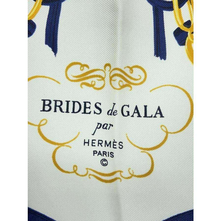 HERMES◇スカーフ/シルク/マルチカラー/レディース : セカンド