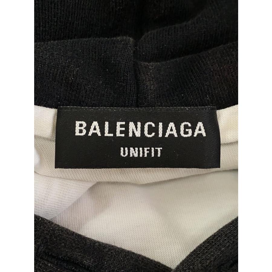 BALENCIAGA◇パーカー/XXS/コットン/BLK/無地/659403 中古・古着通販 