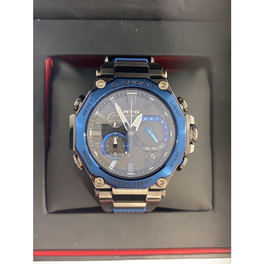 CASIO / カシオ/ソーラー腕時計/アナログ/ラバー/ブラック/ブラック/MTG-B2000// CASIO◇カシオ/ソーラー腕時計/アナログ/ラバー/ブラック/ブラック/MTG