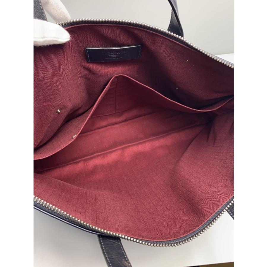 LOEWE◇ロエベ/ブリーフケース/レザー/ネイビー/無地// : セカンド