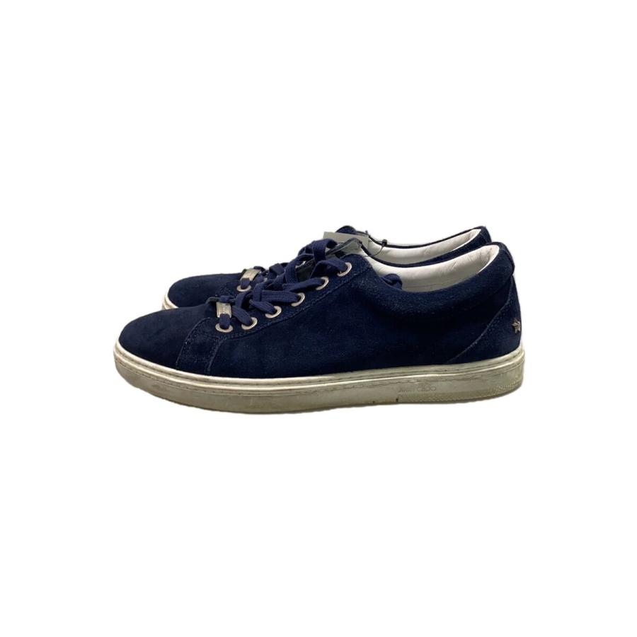 JIMMY CHOO◇ジミーチュウ/ローカットスニーカー/42/ネイビー 