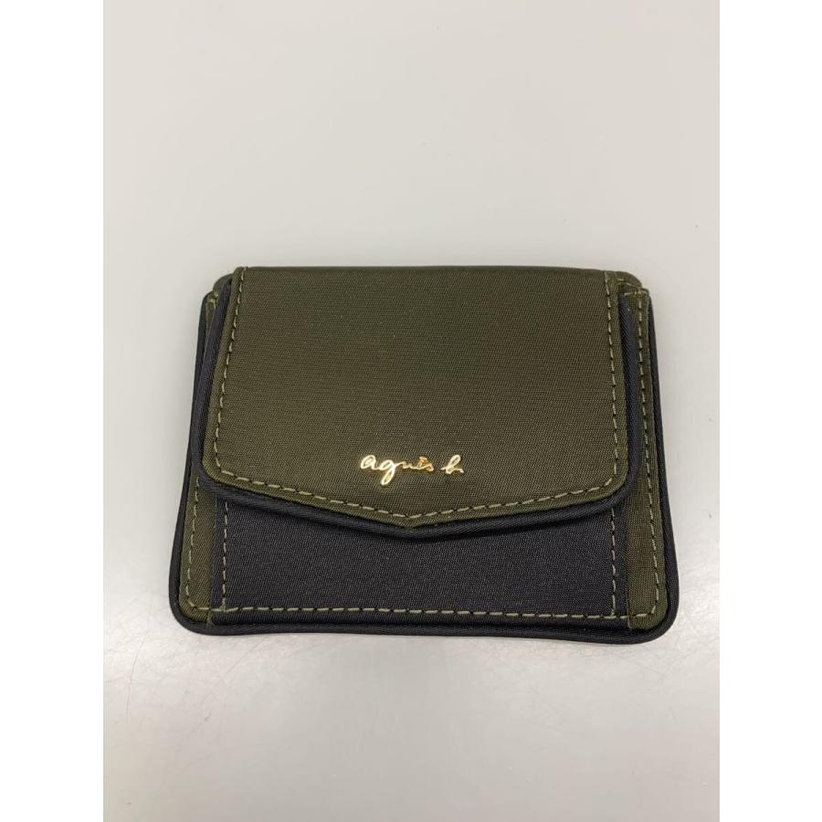 agnes b.◇アニエスベー/コインケース/--/カーキ/レディース  
