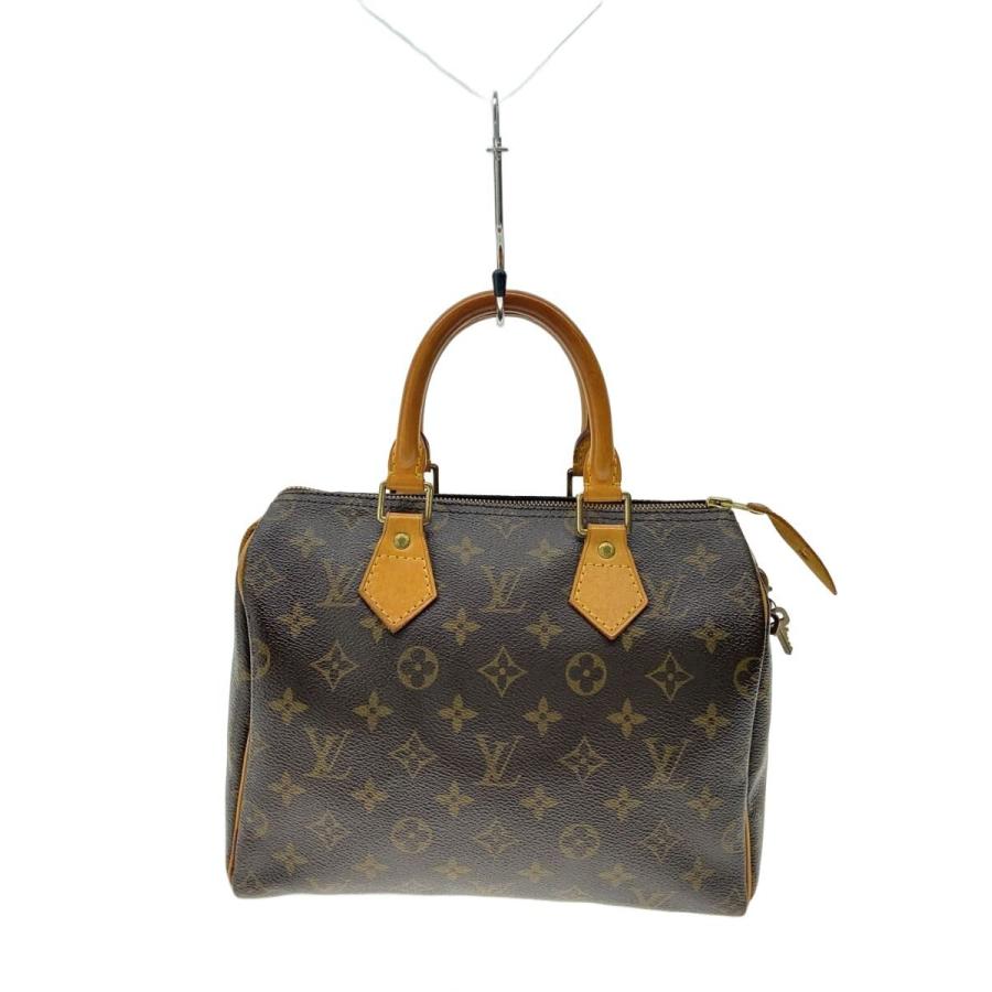 LOUIS VUITTON◇2)スピーディ25_モノグラム・キャンバス/PVC/ブラウン