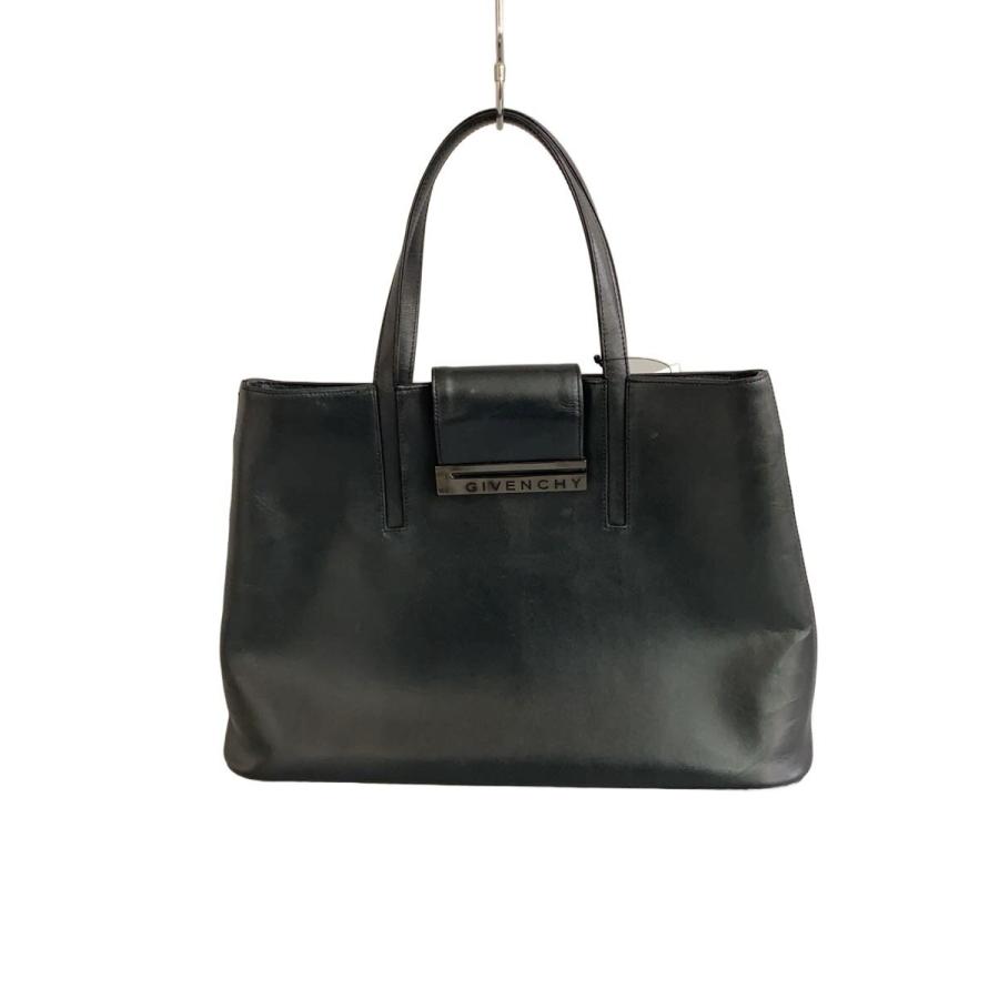 GIVENCHY◇ジバンシィ/トートバッグ/レザー/ブラック : セカンド