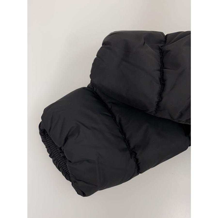 MONCLER◇ロングダウンジャケット/--/ナイロン/BLK/無地/B20934988425