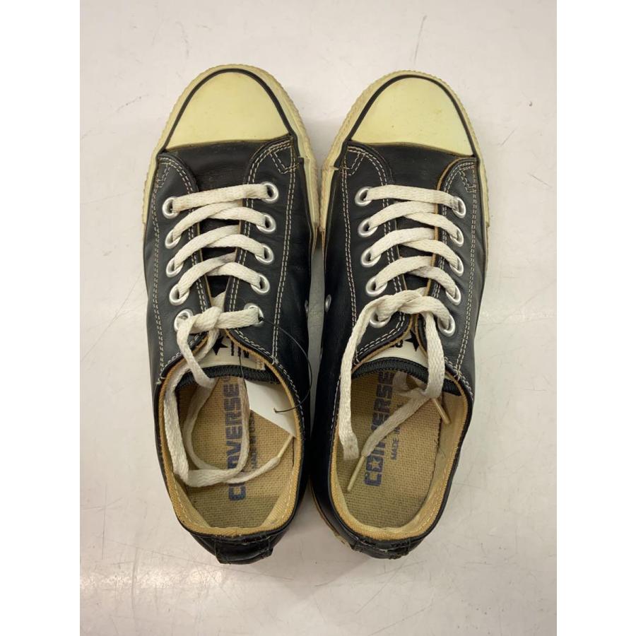 CONVERSE◆ジャックパーセル/USA製/汚れ有/ローカットスニーカー/23.5cm/ブラック/レザー｜ssol-shopping｜03