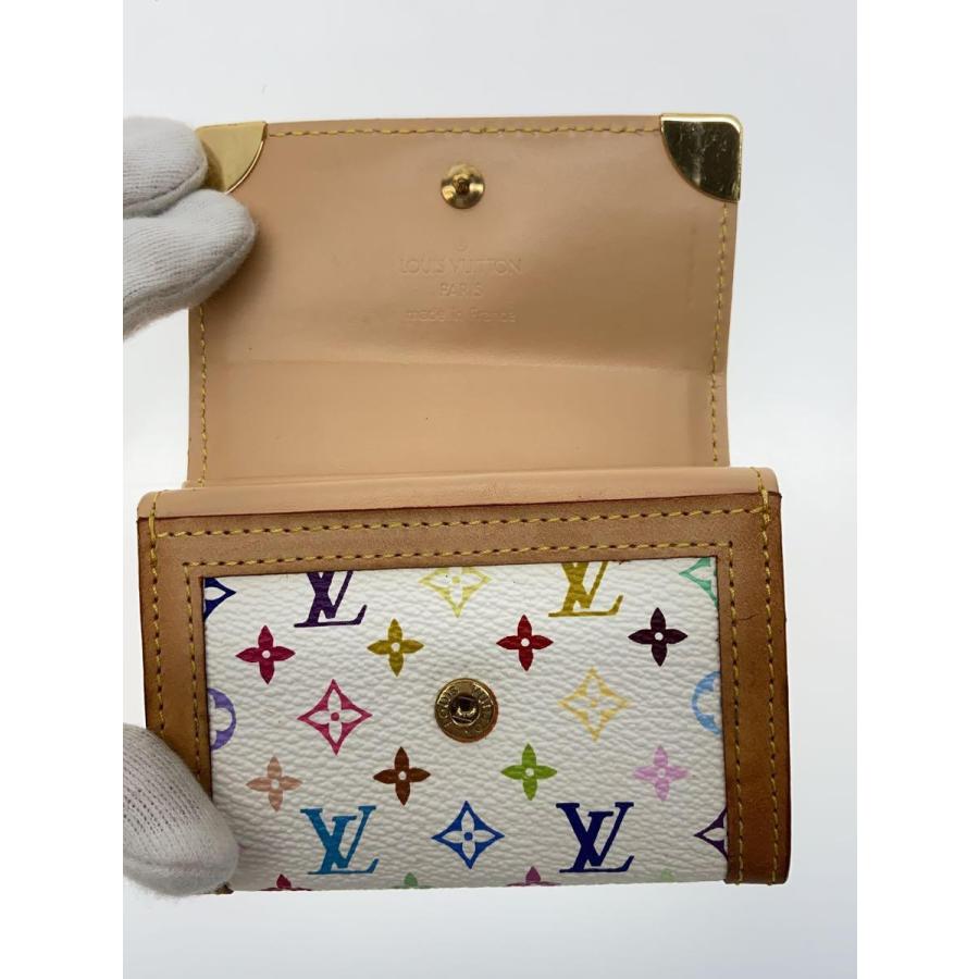 LOUIS VUITTON◇ポルト・モネ・プラ_モノグラム・マルチカラー_マルチ