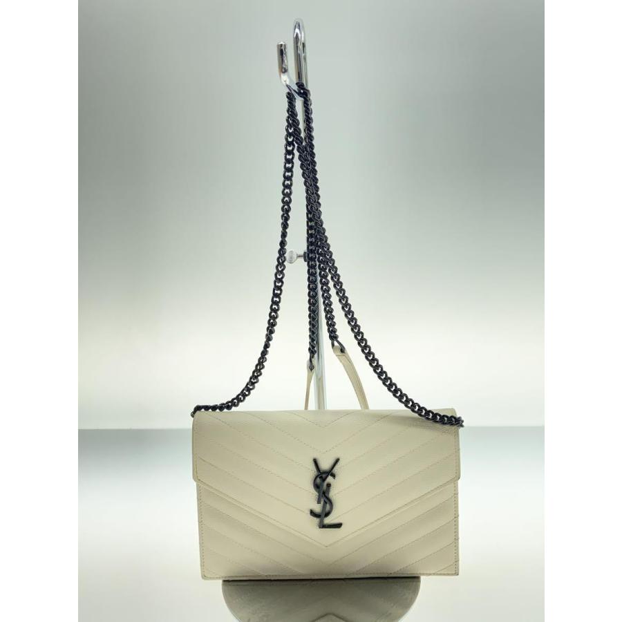 SAINT LAURENT◇チェーンウォレット/マテラッセ/ショルダーバッグ 