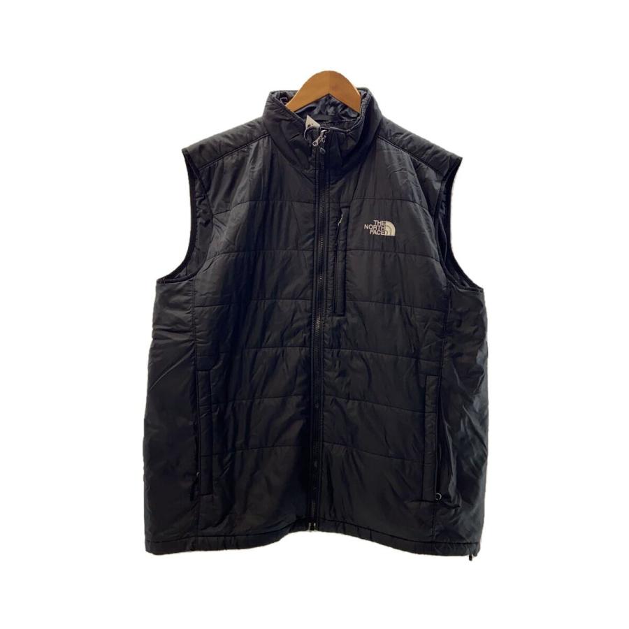 THE NORTH FACE◇primaloft/ダウンベスト/XL/ナイロン/ブラック