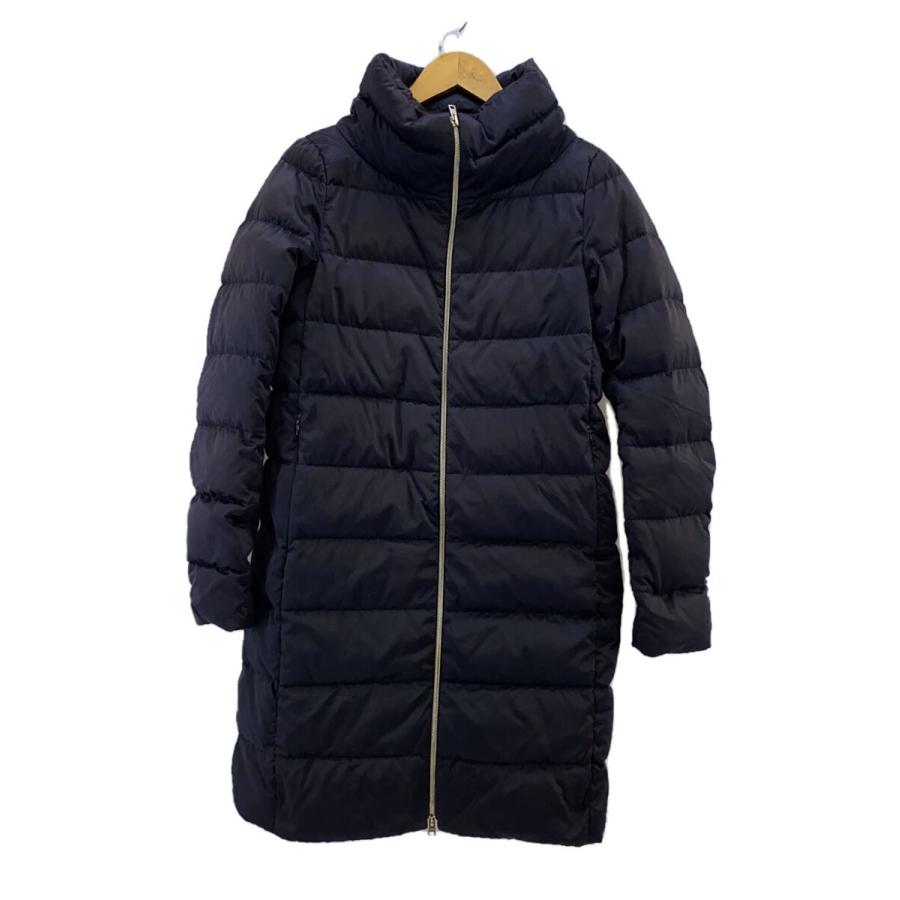 HERNO◇ロングダウンジャケット/40/ブラック/PI0733D-12198-9300/全体