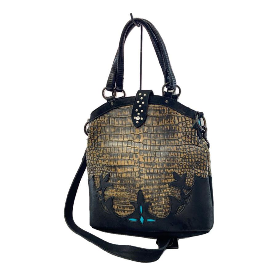 ISAMU KATAYAMA BACKLASH 2WAY ショルダーバッグ ISAMU KATAYAMA BACKLASH◇2WAY/ショルダーバッグ/レザー/キャメル