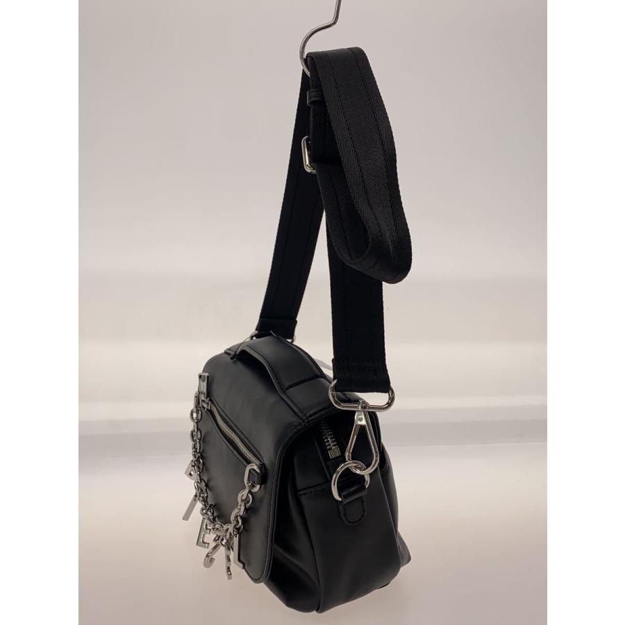 DIESEL◇チャーム付/ミニショルダーバッグ/ブラック/P6727 DIESEL◇チャーム付/ミニショルダーバッグ/ブラック/P6727