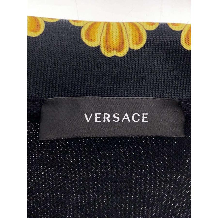 VERSACE◆ポロシャツ/L/コットン/BLK/1012260//_2