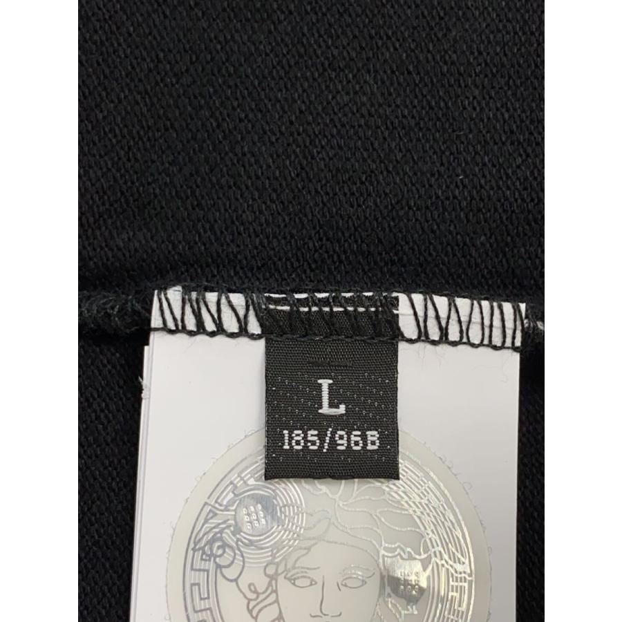 VERSACE◆ポロシャツ/L/コットン/BLK/1012260//_3