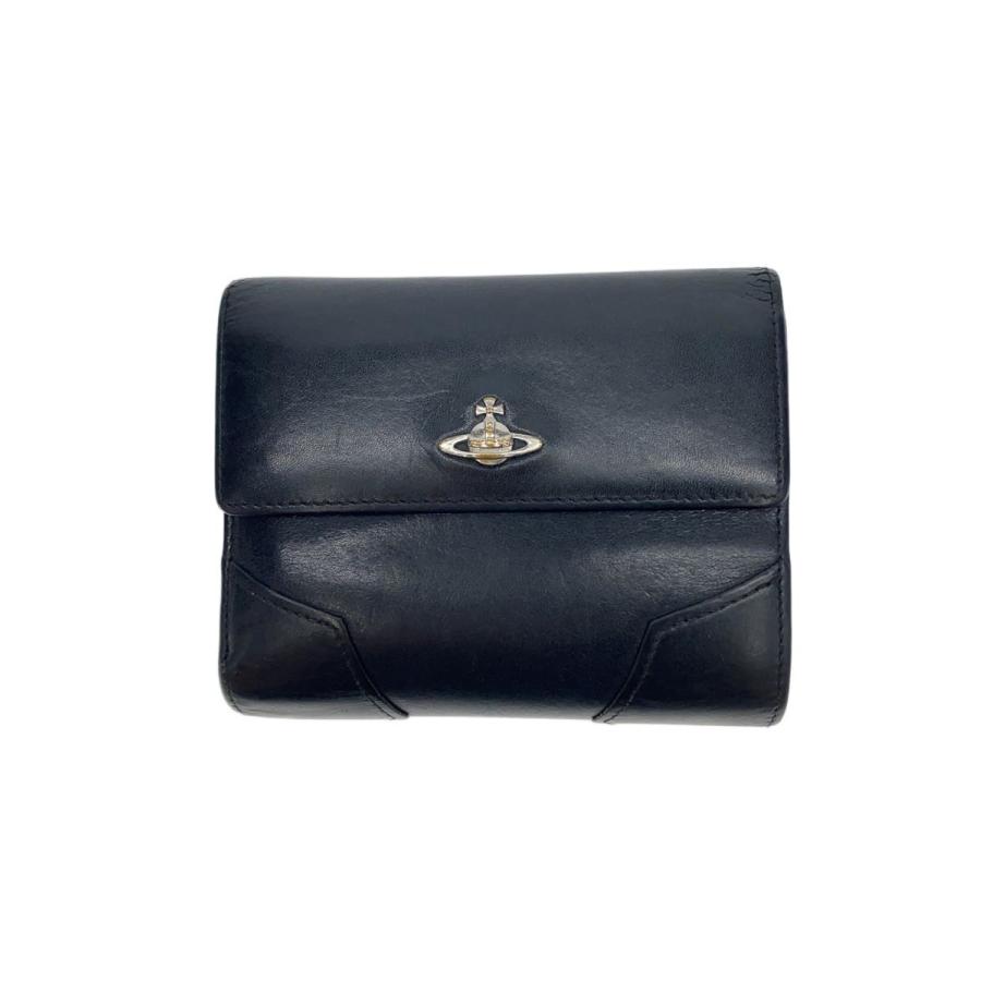 【新品・未使用】Vivienne Westwood 三つ折り財布 ブラック Vivienne Westwood ブラック三つ折り財布 - メルカリ