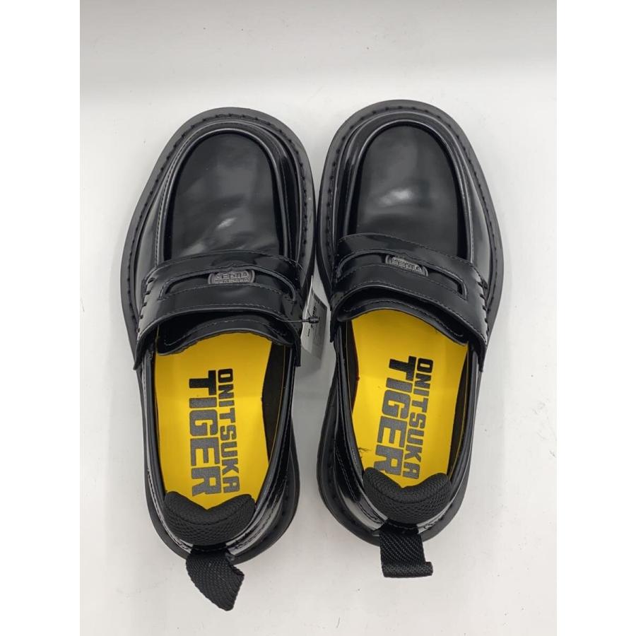Onitsuka Tiger◇ローファー/23cm/ブラック/レザー/1183c509