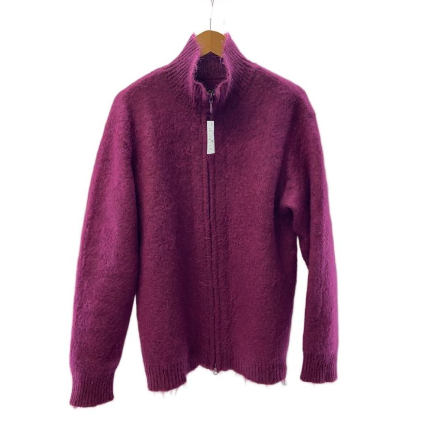 Needles◇カーディガン(厚手)/L/モヘア/BRD/無地/NS283 : セカンド