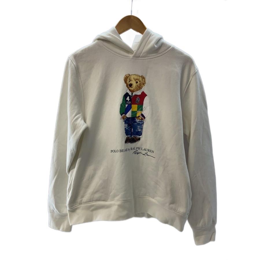 専用！未使用タグ＊POLO RALPH LAUREN ポロベア パーカー　L POLO RALPH LAUREN◇ポロベア/パーカー/XL/コットン/WHT : セカンド