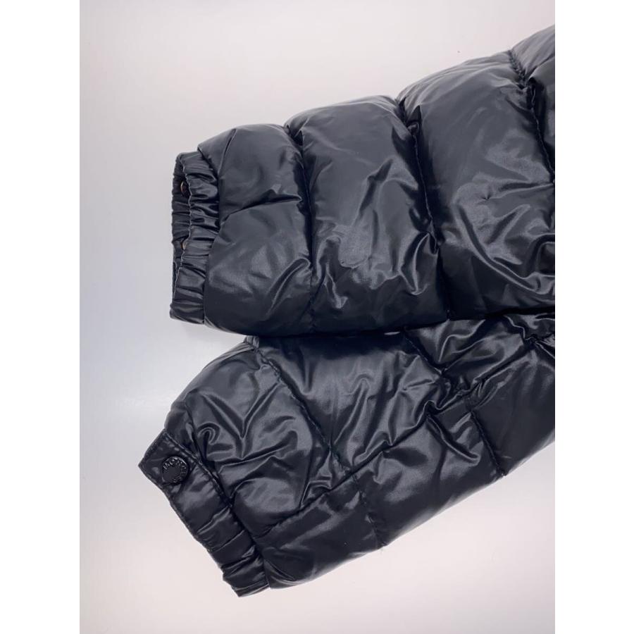 MONCLER◇ダウンジャケット/0/ナイロン/BLK/無地/122-093-45942-05