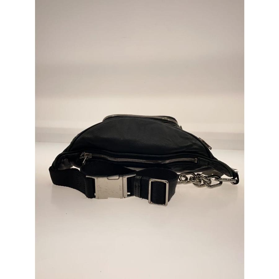 Alexander Wang◇ATTICA SOFT FANNY PACK/ウエストバッグ/羊革/BLK