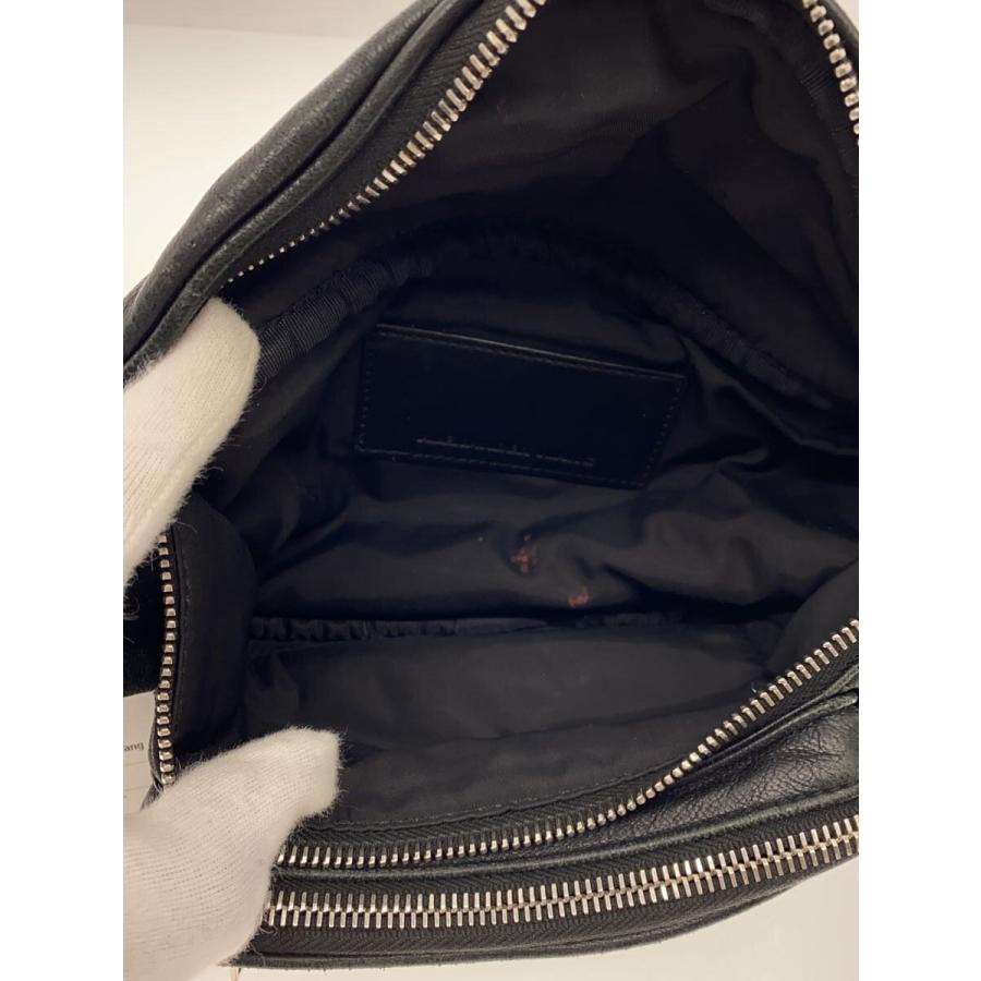 Alexander Wang◇ATTICA SOFT FANNY PACK/ウエストバッグ/羊革/BLK