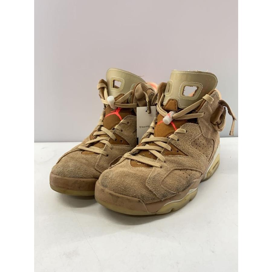 NIKE◇AIR JORDAN 6 RETRO_エアジョーダン レトロ/27cm/BEG : セカンド 