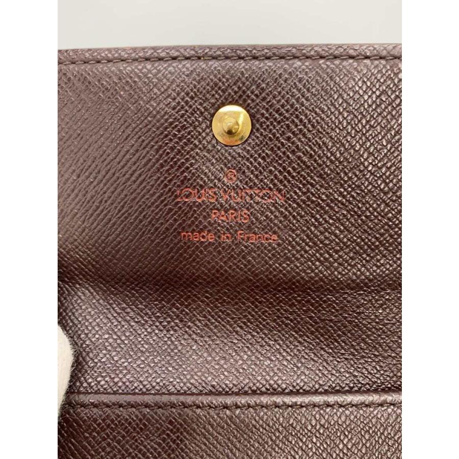 ポルト・モネ・ビエ・カルト・クレディ_ダミエ・エベヌ LOUIS VUITTON◇ポルト・モネ・ビエ・カルト・クレディ_ダミエ・エベヌ